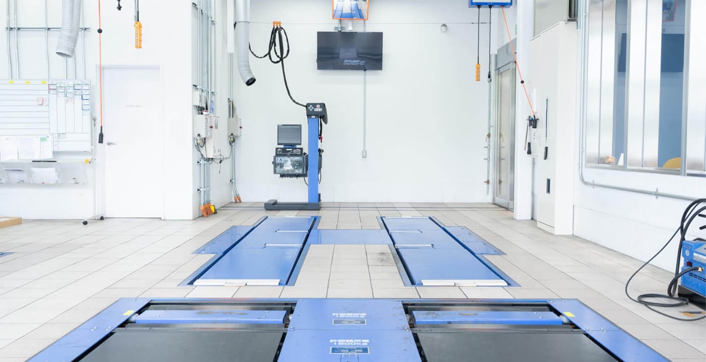 検査ライン（全景）