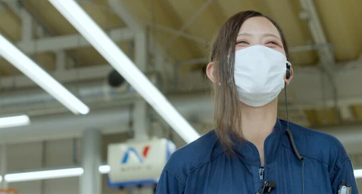 整備作業の様子